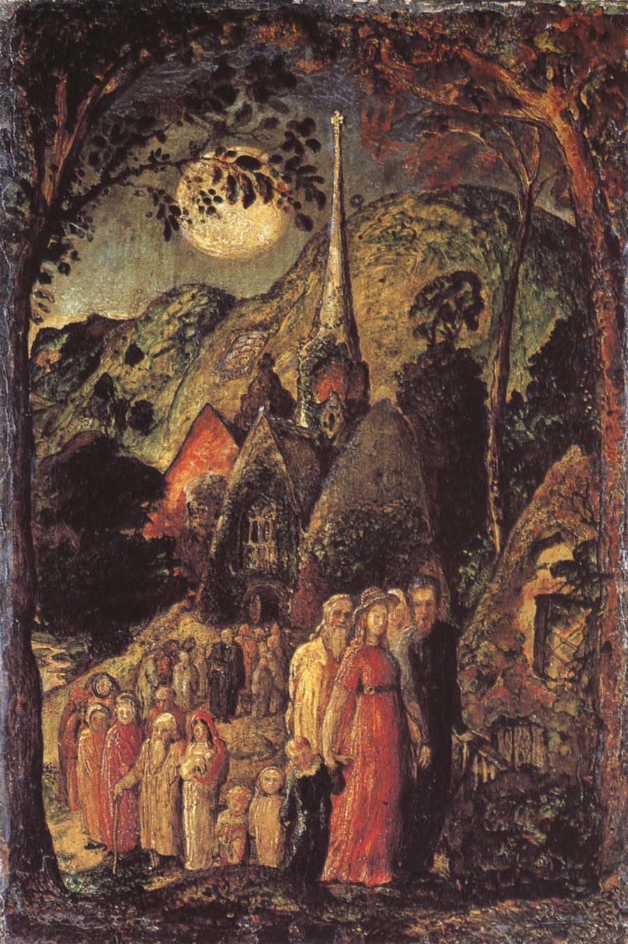 Samuel Palmer Home from aftonsangen